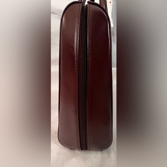 MCM Executive/Work Bag - Burgundy Leather Material - RARE VINTAGE - Picture 3 of 13
